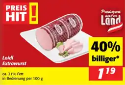 Nah&Frisch Loidl Extrawurst Angebot