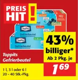 Nah&Frisch Toppits Gefrierbeutel Angebot