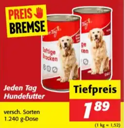 Nah&Frisch Jeden Tag Hundefutter Angebot