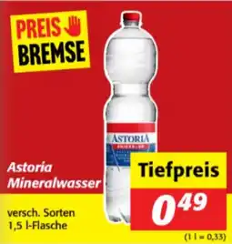 Nah&Frisch Astoria Mineralwasser Angebot