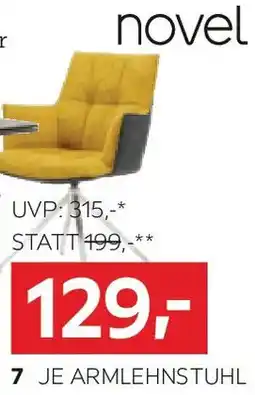 XXXLutz novel Je armlehnstuhl Angebot