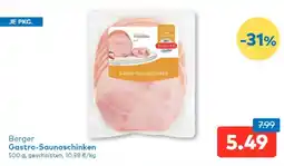 T&G Berger Gastro-Saunaschinken Angebot