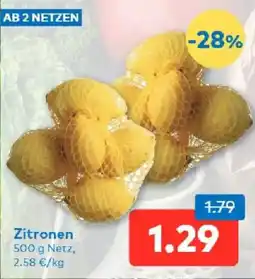 T&G Zitronen Angebot