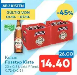 T&G Kaiser Fasstyp Kiste Angebot