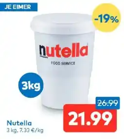T&G Nutella Angebot