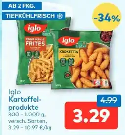 T&G Iglo Kartoffelprodukte Angebot