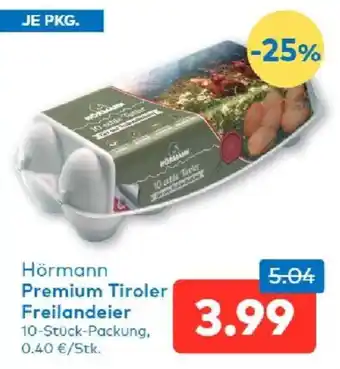 Hörmann Premium Tiroler Freilandei
