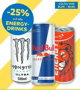 T&G Energy Drinks Angebot