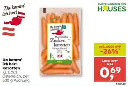 ADEG Marchfelder Zucker-karotten Angebot