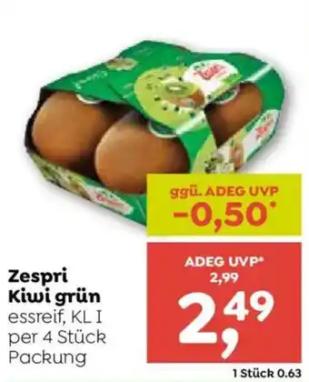 Zespri Kiwi grün essreif, KL I