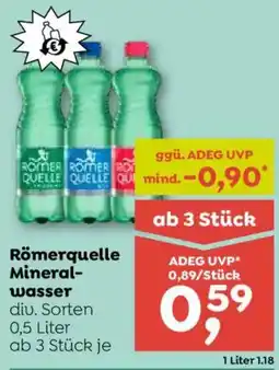 ADEG Römerquelle Mineralwasser Angebot