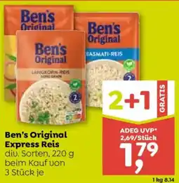 ADEG Ben's Original Express Reis Angebot