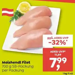 ADEG Maishendl Filet Angebot
