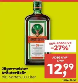 ADEG Jägermeister Kräuterlikör Angebot