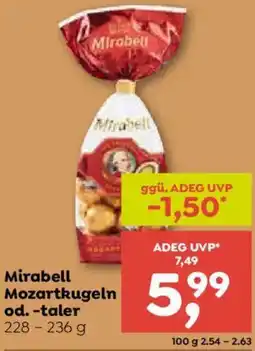 ADEG Mirabell Mozartkugeln Angebot