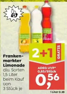 ADEG Frankenmarkter Limonade Angebot