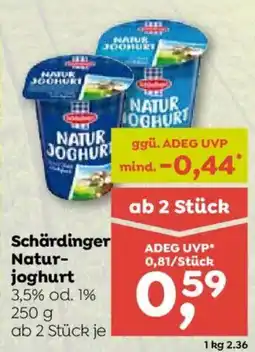 ADEG Schärdinger Natur-joghurt Angebot