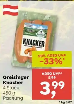 ADEG Greisinger Knacker Angebot