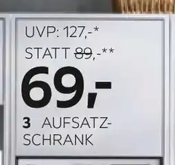 XXXLutz Xora aufsatzschrank Angebot