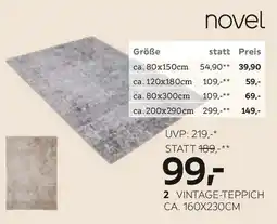 XXXLutz Novel vintage-teppich Angebot