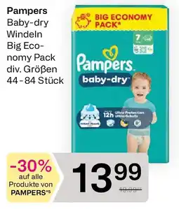 Bipa Pampers Baby-dry Angebot