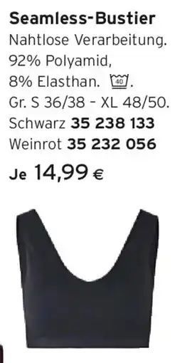 Tchibo Eduscho Seamless-Bustier Angebot