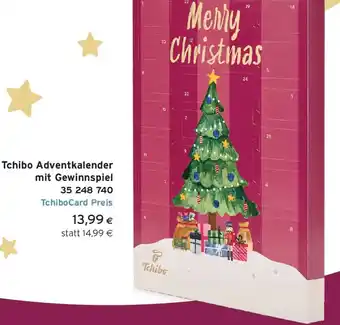 Tchibo Adventkalender mit Gewinnspiel