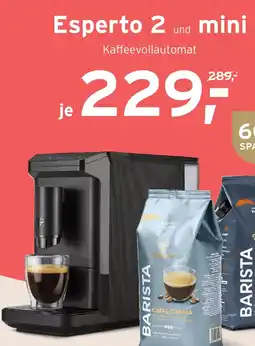 Tchibo Eduscho Esperto 2 und mini Kaffeevollautomat Angebot