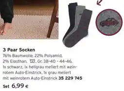 Tchibo Eduscho 3 Paar Socken Angebot