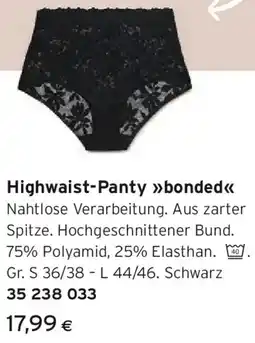 Tchibo Eduscho Highwaist-Panty bonded Angebot
