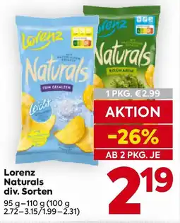Billa Lorenz Naturals Angebot