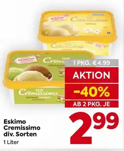 Billa Eskimo Cremissimo Angebot