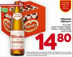 Billa Villacher Märzen Angebot