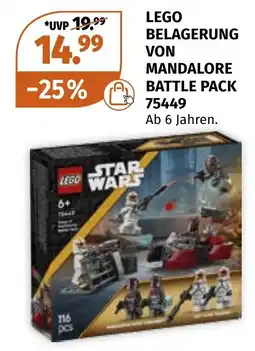 Müller LEGO BELAGERUNG VON MANDALORE BATTLE PACK Angebot