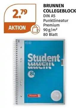 Müller Brunnen Collegeblock Angebot
