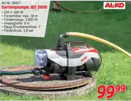 Zgonc Gartenpumpe JET 3600 AL-KO Angebot