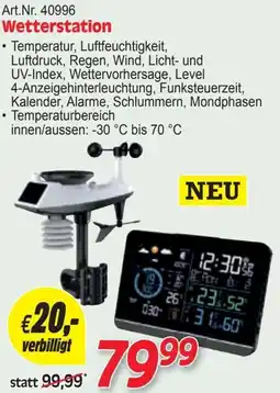 Zgonc Wetterstation Angebot