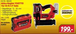 Zgonc Einhell Akku-Nagler FIXETTO 18/50 N S-F Solo Angebot
