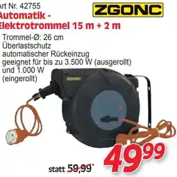Zgonc Automatik-Elektrotrommel ZGONC Angebot