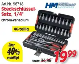 Zgonc Steckschlüssel-Satz, 1/4" Chrom-Vanadium HM Müllner Angebot