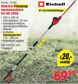 Zgonc Einhell Elektro-Teleskop-Heckenschere GC-HH 5056 Angebot