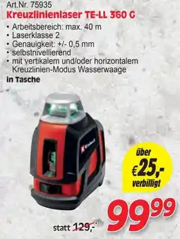 Zgonc Kreuzlinienlaser TE-LL 360 G Angebot