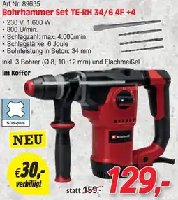 Zgonc Bohrhammer Set TE-RH 34/6 4F +4 Angebot