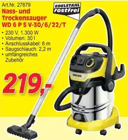 Zgonc Karcher Nass- und Trockensauger WD 6 P S V-30/6/22/T Angebot