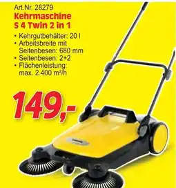 Zgonc Kehrmachine S 4 Twin 2 in 1 Angebot