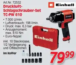 Zgonc Einhell Druckluft-Schlagschrauber-Set TC-PW 610 Angebot