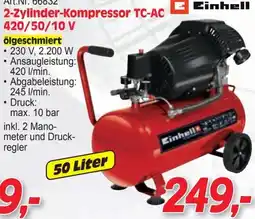 Zgonc 2-Zylinder-Kompressor TC-AC Einhell Angebot