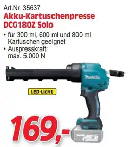 Zgonc Akku-Kartuschenpresse DCG180Z Solo Angebot