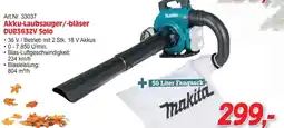 Zgonc Akku-Laubsauger/-bläser DUB363ZV Solo Angebot