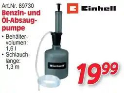 Zgonc Einhell Benzins- und Öl-Absaugpumpe Angebot